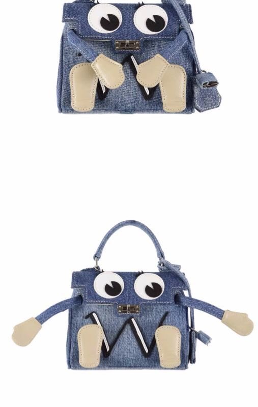 画像7: Woman’s Little Monster Doll Tote Bag Crossbody Bag shoulder bag doll bag リトルモンスター トートショルダークロスボディーバッグ (7)