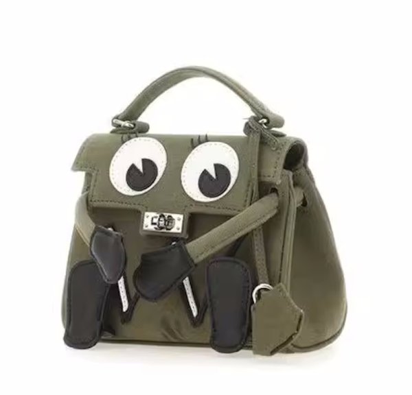 画像1: Woman’s Little Monster Doll Tote Bag Crossbody Bag shoulder bag　リトルモンスター トートショルダークロスボディーバッグ (1)