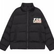 画像6: FOS logo down jacket cotton-padded jacketsdown  jacket　ユニセックス 男女兼用FOSダウンコートジャケット ブルゾン　 (6)
