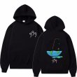 画像2: comic earth x 999 print Hoodie sweatshirt ユニセックス男女兼用 コミック地球×９９９プリント スウェット パーカー  (2)