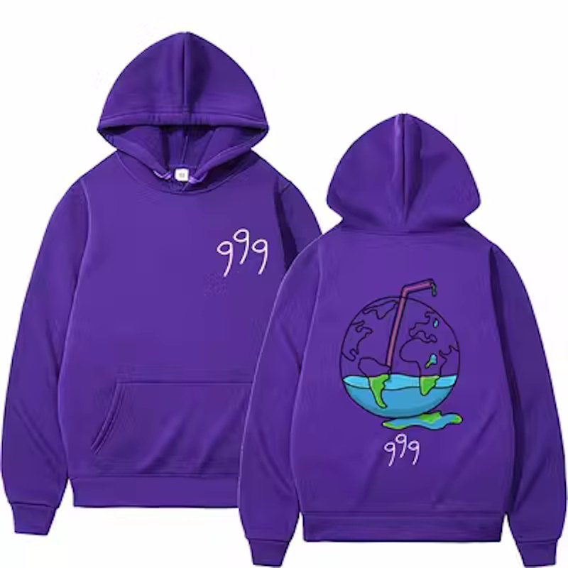 画像11: comic earth x 999 print Hoodie sweatshirt ユニセックス男女兼用 コミック地球×999プリント スウェット パーカー  (11)