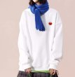 画像8: SESAME STREET One point  round neck sweat shirt ユニセックス 男女兼用 セサミーストリートワンポイントプリント スウェット トレーナー (8)