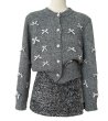 画像5: Sugar ribbon cardigan TOP Sweater　シュガーリボンカーディガンロングスリーブニットセーターニット (5)