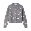 画像2: Sugar ribbon cardigan TOP Sweater　シュガーリボンカーディガンロングスリーブニットセーターニット (2)