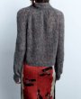 画像2: ribbon open-knit sweater　リボンボウ オープンニット セーター ニットプルオーバー (2)