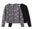 画像6: Sugar ribbon cardigan TOP Sweater　シュガーリボンカーディガンロングスリーブニットセーターニット (6)