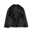 画像3: Women's fur french half coat jacket ファーフレンチハーフコート ジャケット 　 (3)