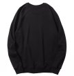 画像4: men and women round neck Funky Panda x Smile Sweat Shirts ユニセックス男女兼用 ファンキーパンダ×スマイルプリントスウェット  トレーナー (4)