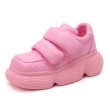 画像6: women's leather velcro platform sneakers 　レザー厚底プラットフォームベルクロスニーカー (6)