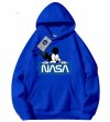 画像1: Mickey Mouse x NASA logo Sweat Shirts ユニセックス男女兼用 ミッキーマウスミッキー×NASAナサロゴプリントスウェット  トレーナー (1)