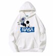 画像2: Mickey Mouse x NASA logo Sweat Shirts ユニセックス男女兼用 ミッキーマウスミッキー×NASAナサロゴプリントスウェット  トレーナー (2)