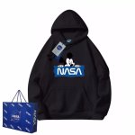画像3: Mickey Mouse x NASA logo Sweat Shirts ユニセックス男女兼用 ミッキーマウスミッキー×NASAナサロゴプリントスウェット  トレーナー (3)