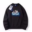 画像3: NASA x Tom and Jerry tom prin round neck sweater  ユニセックス 男女兼用NASAナサ×トムとジェリー トムプリントプリントラウンドネックスウェットプルオーバートレーナー (3)