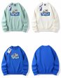 画像16: NASA x Tom and Jerry tom prin round neck sweater  ユニセックス 男女兼用NASAナサ×トムとジェリー トムプリントプリントラウンドネックスウェットプルオーバートレーナー (16)