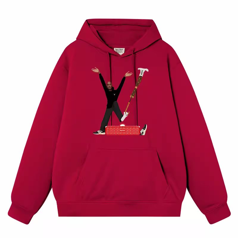 画像7: poof series American virgilabloh same style hooded sweatshirt Sweat Shirts ユニセックス男女兼用 パロディープリントフーディパーカースウェット  トレーナー (7)