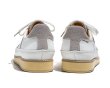 画像5: British genuine leather all-match casual  lace up sneakers shoes 男女兼用 ユニセックスレザーブリティッシュローカットレースアップスニーカーシューズ (5)