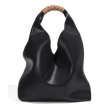 画像3: Woman’s  Triangle Leather Bucket Tote Shoulder Bag トライアングル本革レザートートショルダーバッグ (3)