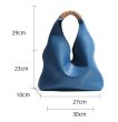 画像8: Woman’s  Triangle Leather Bucket Tote Shoulder Bag トライアングル本革レザートートショルダーバッグ (8)