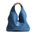 画像2: Woman’s  Triangle Leather Bucket Tote Shoulder Bag トライアングル本革レザートートショルダーバッグ (2)