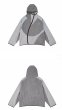 画像8: men's outdoor mountain tire pattern irregular zipper design jacket　ユニセックス 男女兼用アマウンテンタイヤパターンジップフーディパーカージャケット (8)