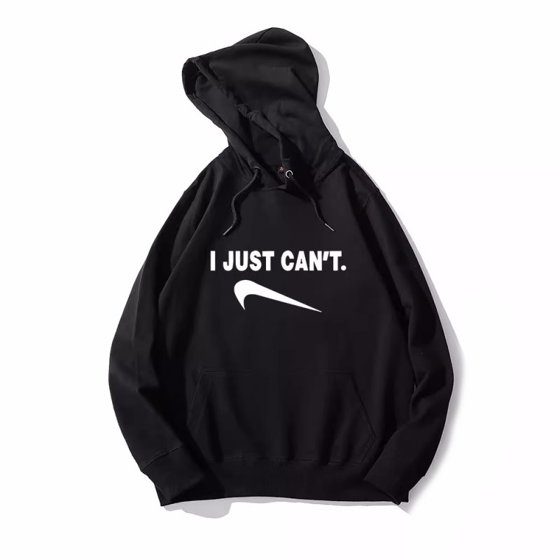 画像4: I Just Cant spoof  sweatshirt hooded sweatshirt 　ユニセックス男女兼用 I Just Cantパロディープリントフーディパーカースウェット  トレーナー (4)