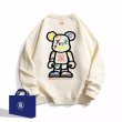 画像15: KAWS×NY print sweatshirt  　ユニセックス男女兼用カウズベアブリック×NYプリントスウェット  トレーナー (15)