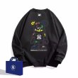 画像16: KAWS×NY print sweatshirt  　ユニセックス男女兼用カウズベアブリック×NYプリントスウェット  トレーナー (16)