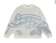 画像3: Unisex jacquard street personality round neck sweater ユニセックス 男女兼用ジャガード編み込みストリートラウンドネックセーター　ニット (3)