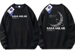 画像1: NASA x Paisley Moon sweat   ユニセックス 男女兼用 NASA×ペイズリー月ムーンプリント スウェットトレーナー (1)