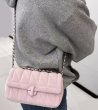 画像7: Woman’s  quilted leather chain shoulder tote shoulder bag  チェーンショルダー キルティングレザートートショルダーバッグ (7)