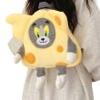 画像4: Tom and Jerry Triangle Plush Backpack Bag トム＆ジェリー トムとジェリー 可愛い ぬいぐるみ バックパック リュックサック バッグ (4)