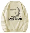 画像6: NASA x Paisley Moon sweat   ユニセックス 男女兼用 NASA×ペイズリー月ムーンプリント スウェットトレーナー (6)