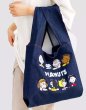 画像7: Woman’s  Snoopy Denim Canvas Embroidery Handheld Shoulder Tote Bag  スヌーピー刺繍デニム キャンバストートショルダーバッグ (7)