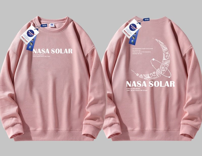 画像5: NASA x Paisley Moon sweat   ユニセックス 男女兼用 NASA×ペイズリー月ムーンプリント スウェットトレーナー (5)