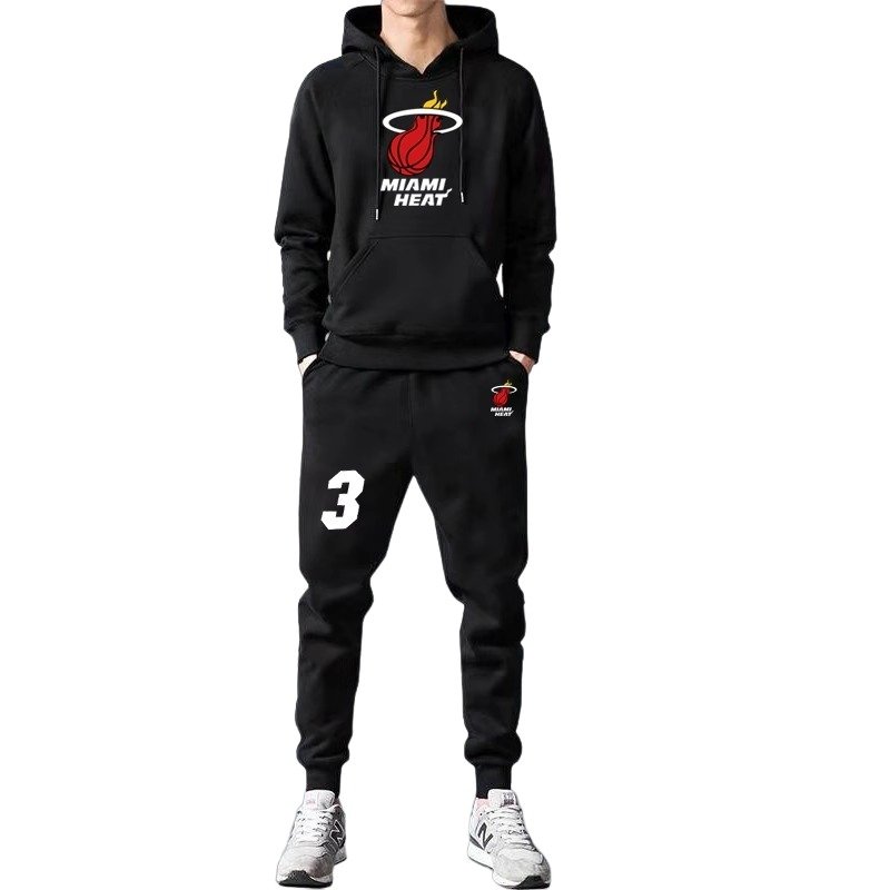 画像4: 24 Men& Women basketball team Bulls,Lakers,Warriors,Heat setup Hoodie and Pants Set  バスケットボールチームプリントセットアップユニセックス男女兼用スウェットフーディ&パンツセット ブルズ レイカーズ ウォリアーズ ヒート (4)