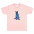 画像5: cat print T-shirt　男女兼用ユニセックスキャット猫プリント半袖Tシャツ  (5)