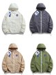 画像5: men's NASA windbreaker jacket　ユニセックス 男女兼用NASAナサフーディウインドブレーカージャケット (5)