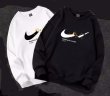 画像4: 23 Broken swoosh Parody Sweat Sweatshirts 即納ブロークンスウォッシュ スウェット トレーナー 男女兼用 ユニセックスプリント前 (4)