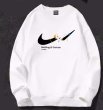 画像2: 23 Broken swoosh Parody Sweat Sweatshirts 即納ブロークンスウォッシュ スウェット トレーナー 男女兼用 ユニセックスプリント前 (2)