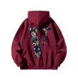 画像8: Paisley print V mark hooded Sweat Shirts ユニセックス男女兼用 ペイズリープリントVマークフーディパーカースウェット  トレーナー (8)