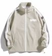 画像2: SALE セール men's NASA× line stand color windbreaker jacket　ユニセックス 男女兼用NASAナサライン入りフーディウインドブレーカージャケット (2)