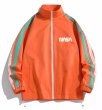 画像6: SALE セール men's NASA× line stand color windbreaker jacket　ユニセックス 男女兼用NASAナサライン入りフーディウインドブレーカージャケット (6)