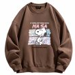 画像3: NASA x Snoopy Sweatshirt 　ユニセックス男女兼用 NASAナサ× スヌーピー スウェットトレーナー  (3)
