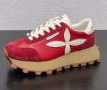 画像4: women's Real Leather Thick sole flower sneakers platform sneakers  本革 厚底プラットフォームフラワーレザーレースアップスニーカー (4)