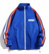 画像3: men's NASA× line stand color windbreaker jacket　ユニセックス 男女兼用NASAナサライン入りフーディウインドブレーカージャケット (3)