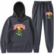 画像6: bart simpson print Backwoods set up　即納ユニセックス男女兼用 バートシンプソンプリント セットアップフーディパーカースウェットト レーナー (6)