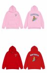 画像10: surfing bear print Long Sleeve hoodie sweatshirt 　ユニセックス男女兼用波乗りサーフィンベア熊 プリントフーディパーカースウェット  トレーナー (10)