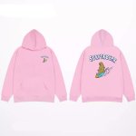 画像6: surfing bear print Long Sleeve hoodie sweatshirt 　ユニセックス男女兼用波乗りサーフィンベア熊 プリントフーディパーカースウェット  トレーナー (6)