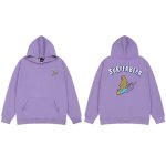 画像4: surfing bear print Long Sleeve hoodie sweatshirt 　ユニセックス男女兼用波乗りサーフィンベア熊 プリントフーディパーカースウェット  トレーナー (4)