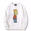 画像2: robot terminator bart simpson Sweatshirt 　ユニセックス男女兼用 ロボットターミネーターバートシンプソン スウェットトレーナー  (2)